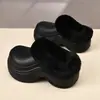 Pantuflas de Algodón Impermeables para Mujer 2026 Nuevo Estilo Otoño e Invierno Calidez Invierno Con Felpa Gruesa Se Pueden Usar al Aire Libre Antideslizantes Zapatos de Chef