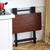 Mesa Dobrável Personalizada para Uso Doméstico, Conjunto Simples de Mesa e Cadeiras Dobráveis para Apartamentos Pequenos, Mesa Dobrável Portátil para Dormitórios
