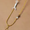 Cordón para Colgante Tejido a Mano Cordón para Collar Estilo Tibetano Cadena para Suéter Cordón para Colgar Jade Étnico Cordón para Colgar Thangka