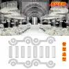 Accesorios de Techo para Bodas Marco de Cristal Bastidor de Cuentas de Posicionamiento Anillo Redondo Forma de Arco Decoración Superior para Lugar de Boda en Hotel