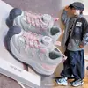 Nuevos Zapatos Deportivos Infantiles Otoño 2026 Malla Transpirable Zapatos de Correr para Niños Suela Suave Antideslizante Zapatos para Niñas Pequeñas