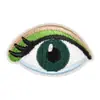 Muñeco con Logo Bordado de Computadora Yuanda Accesorios Ojos de Muñeca Pegatinas de Tela Bordadas Accesorios para Ropa Pegatinas de Parche Pegatinas Bordadas para Zapatos y Sombreros