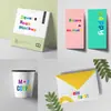 Amazon TK stickers de letras y números DIY transfronterizos, stickers de combinación colorida, stickers para tazas de agua, stickers creativos para índice y diario de mano