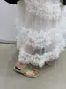 Estilo Francês Linda Tanga Amarela Tanga Salto Chinelos Roupa de Verão Feminina Moda Versátil Tanga de Fada Sandálias de Salto Baixo