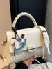 2025 Verano Nueva Tendencia de Moda Bolso Cuadrado Pequeño Bolso de Hombro Simple Versión Coreana Bolso Bandolera Mujeres Elegantes