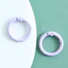Anel Mosquetão Simples de Liga Pintada para Chaveiro Anel Bolsa Lanyard de Celular Acessórios DIY Em Estoque Material de Pingente Venda por Atacado