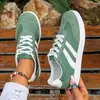 Comercio Exterior Tallas Grandes Zapatos de Entrenamiento Alemanes Retro para Mujer 2026 Primavera Nuevo Bloque de Color Estilo Hong Kong Zapatos Casuales Moda Zapatos de Plataforma Planos
