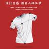 Venta al por mayor de fábrica cuello redondo deportes blanco modal camisa cultural camisa publicitaria manga corta overol overol camiseta