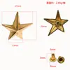 Estrella de Cinco Puntas Parachoques Ropa Personalizada No Estándar Accesorios Accesorios Corazón con Forma Especial de 8 mm Parachoques Accesorios para Bolsos de Cuero Personalización