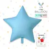 Nuevo Globo de Papel de Aluminio con Forma de Estrella de Cinco Puntas Flotante de 30 pulgadas, Color Melocotón Mate, para Decoración de Propuesta y Fiesta de Cumpleaños