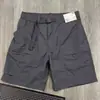 Nuevos shorts de verano funcionales de estilo japonés para hombre, de secado rápido, transpirables, con cinturón de hebilla y múltiples bolsillos para ropa de trabajo, deportiva y casual