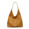 Bolsa de Gran Capacidad 2026 Otoño Nuevo Elegante Simple Bolso de Hombro Textura Tejida Informal para el Trabajo y el Viaje Bolso Tote