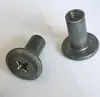 Tornillo para Muebles de Hardware Abrazadera Cruzada Tuerca Cabeza Plana Oblicua Equipamiento Deportivo Rosca para Contrachapado