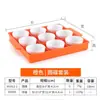 Conjunto Criativo de Louça de Melamina com Nove Compartimentos para Hot Pot Comercial e Pratos de Acompanhamento para Churrasco, Pratos de Lanche e Bandeja Dividida