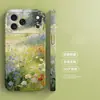 Reino Secreto Floral es adecuado para Apple 17 Pro Max, lindo diseño de dibujos animados para iPhone 16 Pro, protección completa para la cámara, modelo nuevo 15, 14
