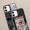 Nova Capa de Celular Luffy Apple 16 Pro Max 5 Velocidades iPhone 15 Camada Dupla Imd Cor Prata 14/13 Capa Protetora