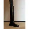 Primer Encuentro Ji Estilo Británico Hebilla Retro Botas Largas Mujer 2026 Nuevas Botas Altas Botas de Monta Tacón Grueso Botas Largas