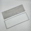 Paño de repuesto para fregona, manos libres, grueso, de vellón coral blanco, adhesivo, rectangular