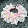 Toalla de saliva para perros, bufanda para mascotas, babero para perros grandes, medianos y pequeños, collar de joyería para mascotas, collar con cascabel, pajarita para perros