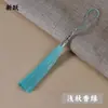 Sombrero de Punta Larga con Borla de Cola de Fénix Hueca de 12 cm, Colgante de Accesorio de Disfraz Tradicional Chino