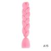 Hip hop trenza pequeña sucia cuerda para el cabello extensión de cabello banda para el cabello peluca de discoteca Reggae negro africano color Xizang trenza cabello de alta temperatura