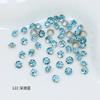 Dongzhou Punta Redonda Base Redonda Diamante 5mm Punta Redonda Diamante para Uñas Ss22 Cristal Destellante K9 Lote Completo Joyería para Uñas Pendientes Agua