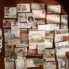 Pegatinas en Caja Zaomao Cosas Viejas Colección del Tiempo Diario Retro Material para Manualidades Pegatinas Decorativas 40 Hojas por Paquete 4 Estilos a Elegir