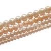 Color champán cuentas de cristal de palomitas de maíz cuentas agrietadas cuentas florales cuentas de pintura de vidrio accesorios para joyería DIY al por mayor