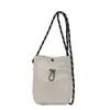 Bolso Pequeño Cruzado de Moda y Elegante para Mujer, Bolso para Teléfono de Color Sólido, Billetera Sencilla Casual, Bolsa para Auriculares, Bolso Cruzado de Tela de Moda