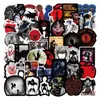 50 nuevas pegatinas japonesas de grafiti de Death Note, impermeables, para maletas, portátiles, scooters y vasos de agua.