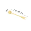 Tenedores de plástico para fruta para uso doméstico, palillos de fruta coloridos para restaurantes, tenedores pequeños para pastel y postre, palillos de fruta redondos creativos de grado alimenticio