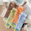 Calcetines Gruesos Calientes de Lana Australiana para Otoño e Invierno para Mujer, Calcetines de Media Pantorrilla con Dibujos de Animales 3D, Calcetines Lindos para Dormir
