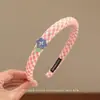 Diadema para Niñas, Fijador de Cabello Infantil, Diadema para Niña Pequeña, Pinza para el Cabello para Niñas con Dientes, Pasador, Goma para el Cabello, Estilo Coreano de Alta Gama