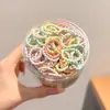 Ligas para el Cabello de Alta Elasticidad y Duraderas para Niñas, Diademas Pequeñas que No Dañan el Cabello, Sujetadores de Cola de Caballo que No Tiran del Cabello, Accesorios para el Cabello
