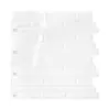Adesivos de Parede de Cristal Epóxi 3D Europeus e Americanos Papel de Parede Autoadesivo Adesivos Impermeáveis para Banheiro Cozinha à Prova de Óleo Resistentes a Altas Temperaturas