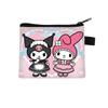 Bolsa Transfronteriza Lindo Monedero Estampado de Sanrio Kulomi para Hombre y Mujer de Dibujos Animados Simple Repelente al Agua Bolsa de Almacenamiento