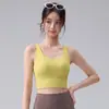 Conjunto de yoga com costas cruzadas para mulheres, à prova de choque, com suporte, respirável, absorvente de suor, adequado para corrida, treino de fitness e esportes