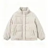 Abrigo de Invierno de Algodón para Mujer Año Nuevo 2026, Estilo Nuevo, Forrado de Felpa, Engrosado, Elegante, Versátil, Abrigo Corto Casual