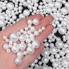 Venta al por mayor de fábrica perforado de alta calidad mate ABS imitación perla molienda al agua cuenta joyería cuenta suelta accesorios 6 mm-16 mm