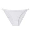 Ropa interior de seda de hielo para mujer, sin costuras, cómoda, color sólido, transpirable, delgada para verano, bikini europeo y americano, sexy, entrepierna de algodón, cadera