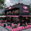 Planejamento da Área de Contêineres da Fábrica Villa de Shenyang Lojas da Rua Comercial Escritório de Vendas Estilo Industrial