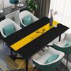 Toalha de Mesa de Couro Impermeável e à Prova de Óleo Anti-Queimadura e Resistente ao Desgaste Doméstica Descartável Base para Mesa de Centro Isolada Estilo Escandinavo