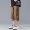 Recién Llegado Pantalones Cortos de Trabajo de Secado Rápido para Hombre Verano Recién Llegado Pantalones Casuales de Siete Puntos para Hombre Hombre Gordo Suelto Talla Grande Moderno