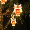 Cadena de luces de modelado de danza del león de marea nacional para exteriores, lámpara colgante, Festival de Primavera, Día de Año Nuevo, iluminación de ingeniería de calles, lámpara decorativa, venta al por mayor