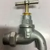 4 pontos 6 pontos torneira de ferro fundido varanda externa torneira de aço de ferro fundido cozinha doméstica torneira de ferro fundido torneira