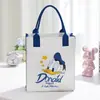 Bolso de Fieltro Pintado al Calor Nuevo Bolso Tote de Fieltro de Gran Capacidad para Estudiantes Bolso Tote de Fieltro para Almacenamiento de Souvenirs Se Puede Personalizar