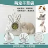 Bolsa Alimentadora de Pasto para Conejos, Gran Capacidad, Engrosada, Resistente al Desgaste, Anti-Desperdicio, Adecuada para Cobayas, Chinchillas, Hámsters y Ardillas
