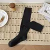 Meias de Renda de Orelha de Pau para Outono e Inverno para Mulheres Meias Longas de Renda JK Meias até o Joelho Meias Brancas Bonitas para Pernas Femininas Meias Largas