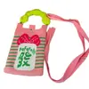 Bolso de Teléfono Móvil a Cuadros para Mujer Bolso Cruzado de Hombro Pequeño Lindo Ligero Bolso Tejido Bolso de Punto