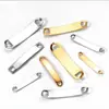 Colgante de Acero Inoxidable Caliente Curvado de Marca Rectangular con Doble Agujero para Conexión de Pulsera Curva DIY Accesorios de Joyería